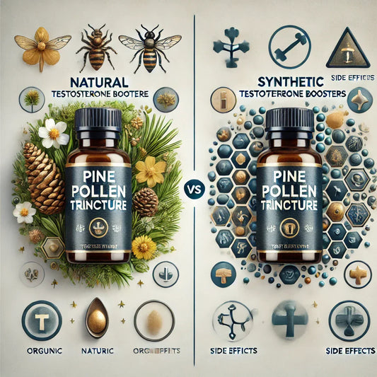Fyrretræspollen vs. syntetiske testosteronboostere – hvad er bedst for muskelopbygning, energi og hormonbalance?